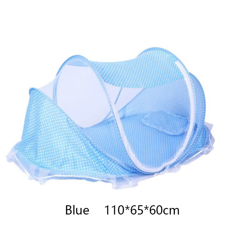 Baby Bed Portable Mosquito Net Crib Netting Folding Baby Mosquito Net Mattress Pillow Suit Newborn Cradle Mesh Tent Baby Bedding